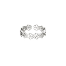 Afbeelding in Gallery-weergave laden, Flower ring zilver
