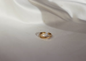 Ring gekruist goud